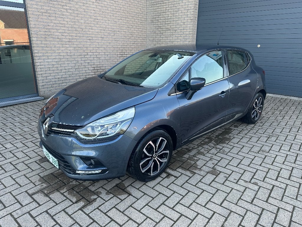 Renault Clio Benzine, Voorwielaandrijving, 898 cc, Stof, Blauw