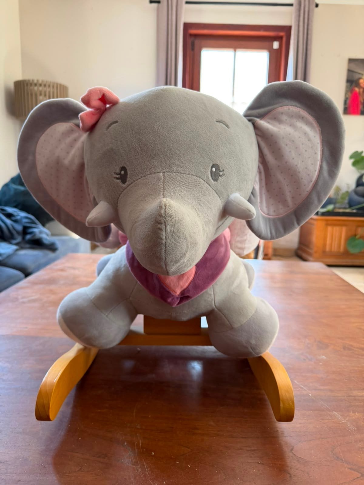 Éléphant Adèle à bascule  "Nattou", Enfants & Bébés, Enlèvement ou Envoi, Comme neuf