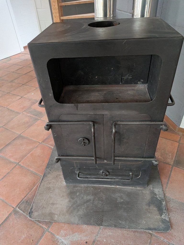 poêle à bois défectueux, Enlèvement, Utilisé, Bois, Autoportant