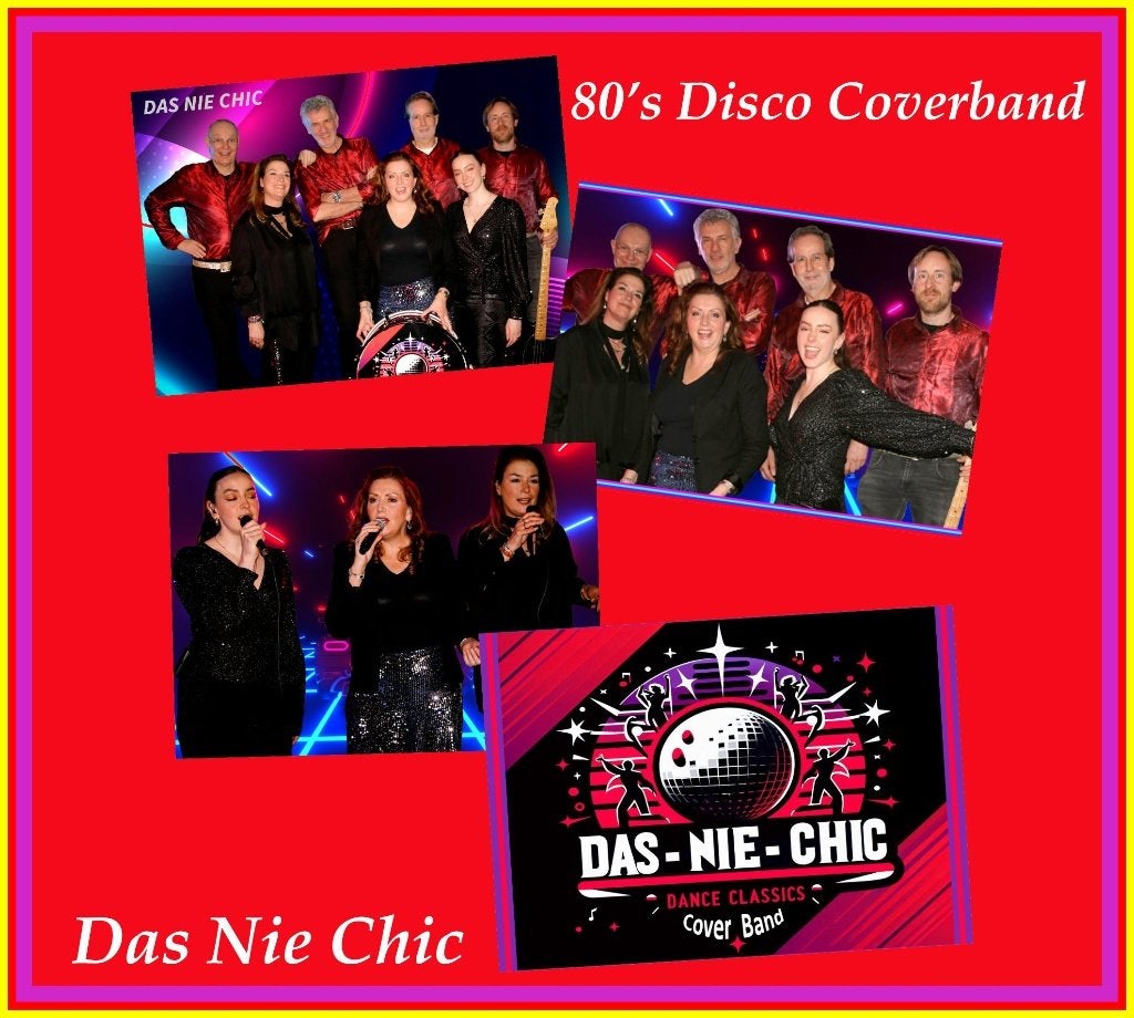 80's disco coverband 7 personen met eigen dj, Verzenden, Nieuw, Overige typen