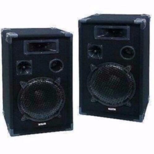 Disco speakers 8Inch/20cm-Bass,2 x 150Watt, TV, Hi-fi & Vidéo, Enceintes, Enlèvement ou Envoi, Neuf, Autres types