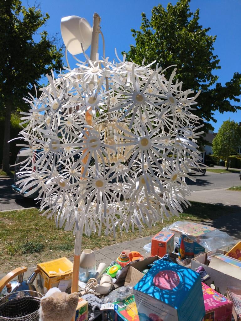 Ikea Maskros hanglamp met bloemenmotief, Ophalen