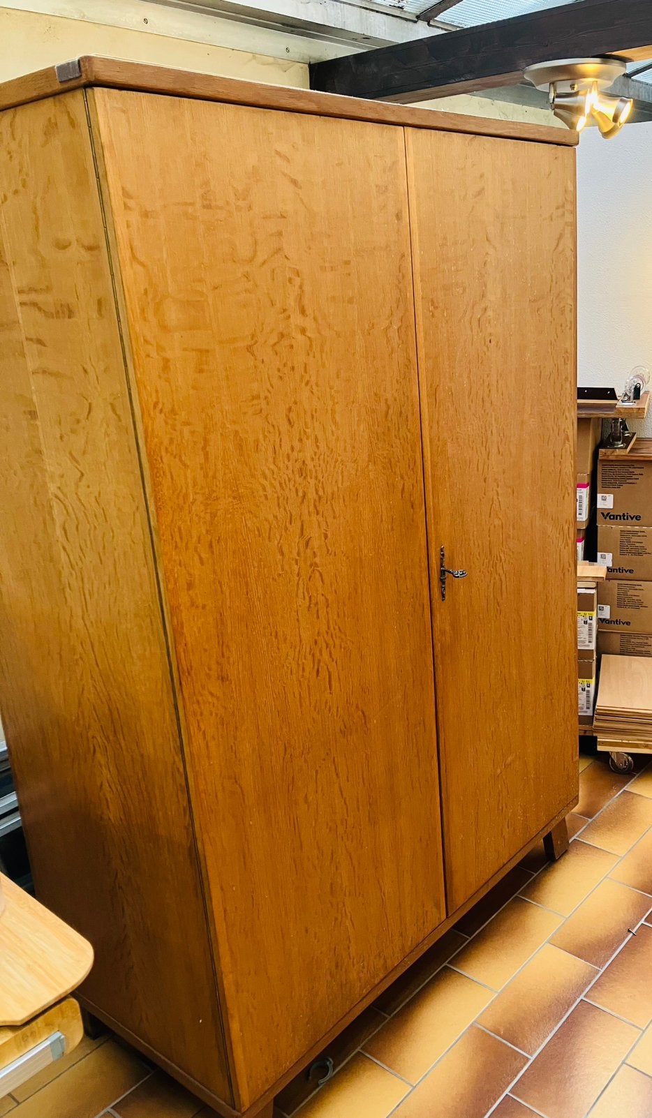 Armoire vintage en teck, Enlèvement, Comme neuf
