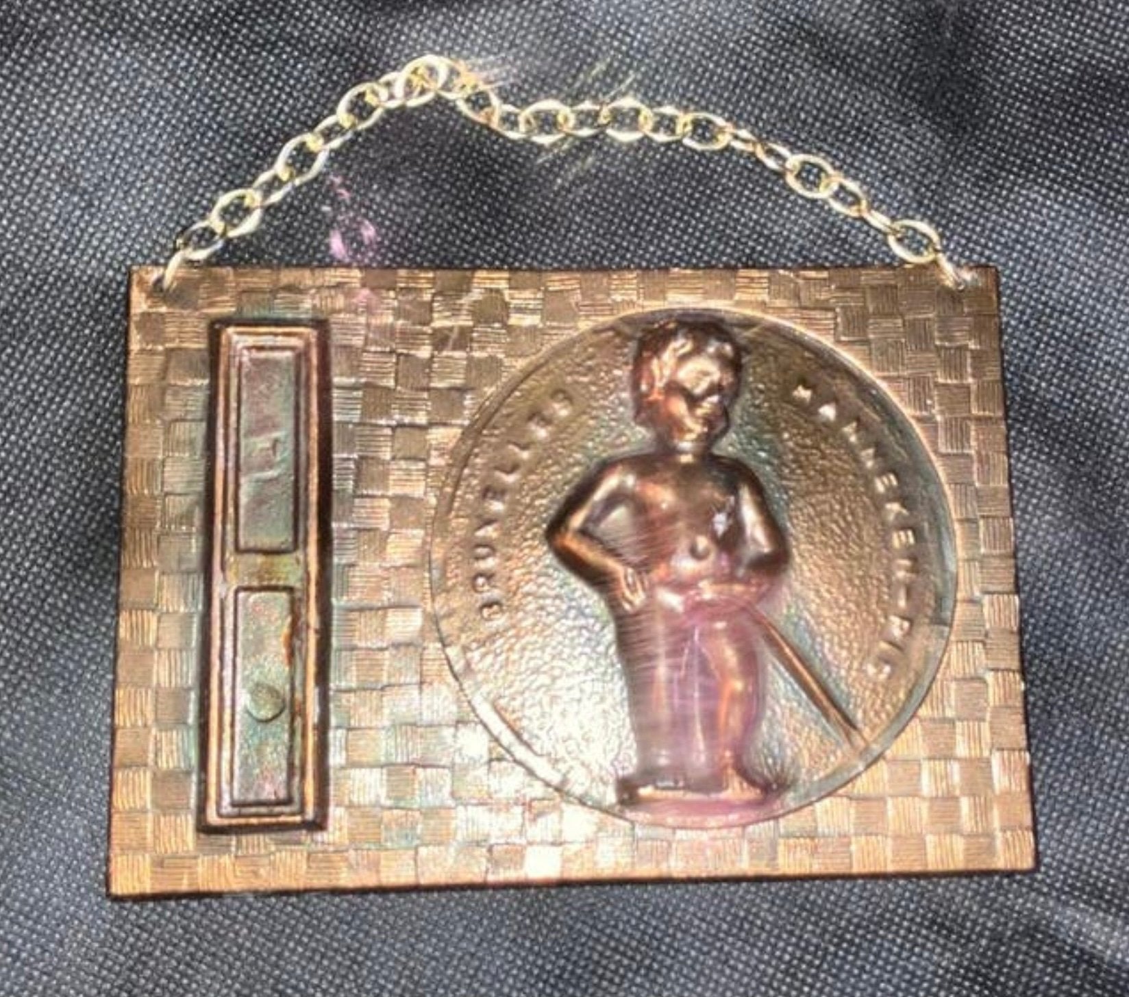 MANNEKE PIS ,VOLLEDIG KOPER ,SUPERTOF!!  MOOI!!, Antiek en Kunst, Antiek | Brons en Koper, Ophalen of Verzenden, Koper