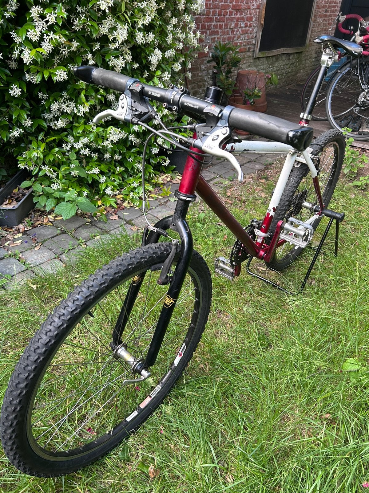 26" MTB jaren 90 met degelijke onderderdelen, Fietsen en Brommers, Gebruikt, Geen vering, 53 tot 57 cm, Ophalen