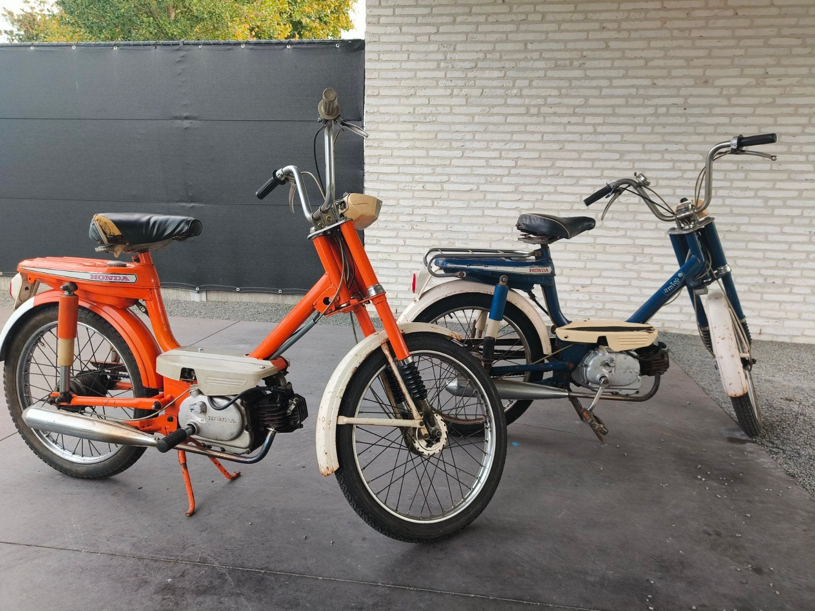 te koop,2x honda amigo., Fietsen en Brommers, Ophalen