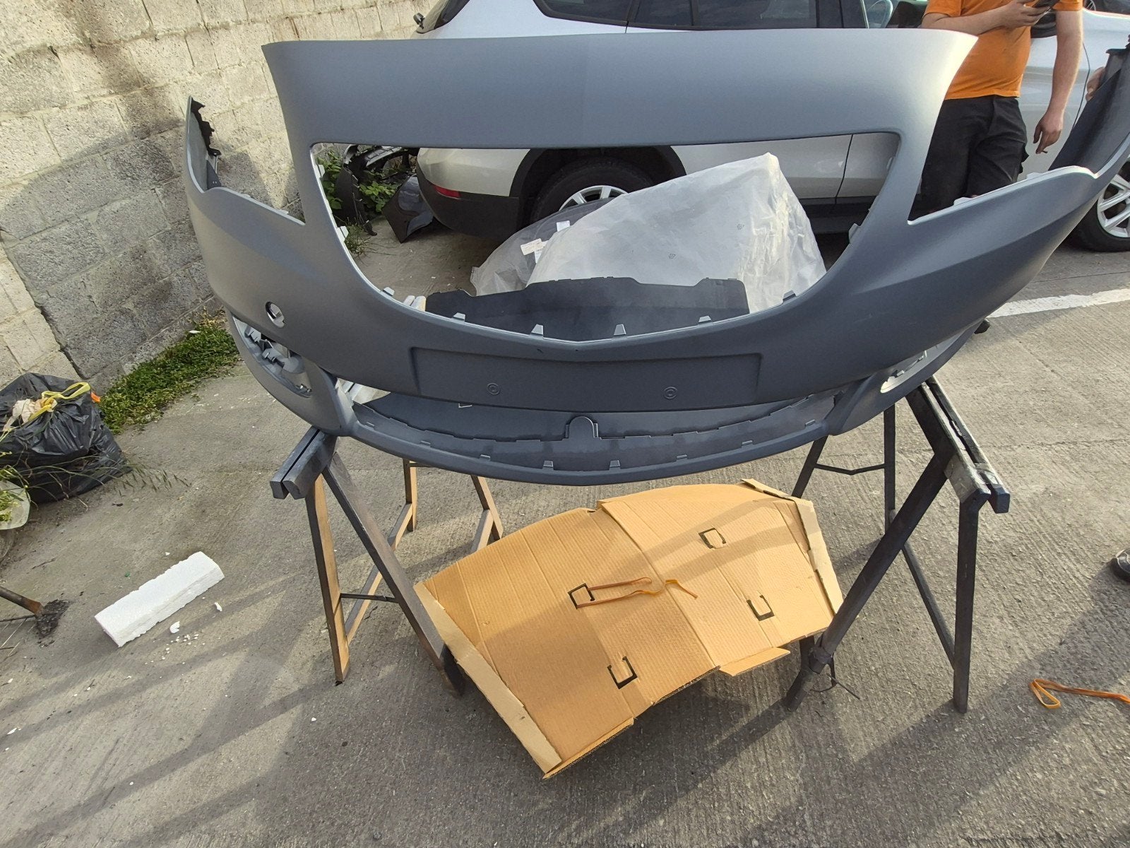 Pare-chocs avant opel meriva, Enlèvement