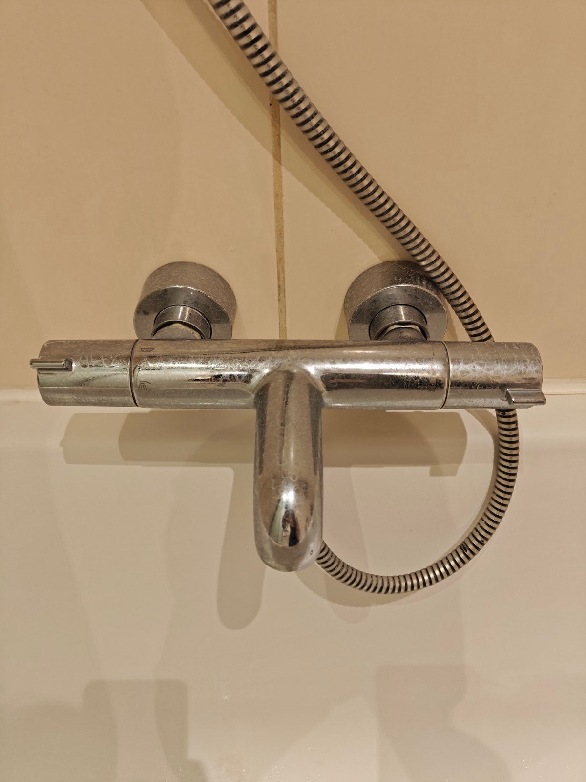 Thermostaat HANSGROHE, Ophalen, Gebruikt, Inox, Douche
