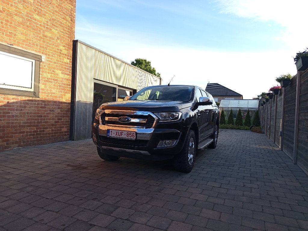 Ford Ranger Limited 3.2, Automaat, Zwart, Zwart, Leder