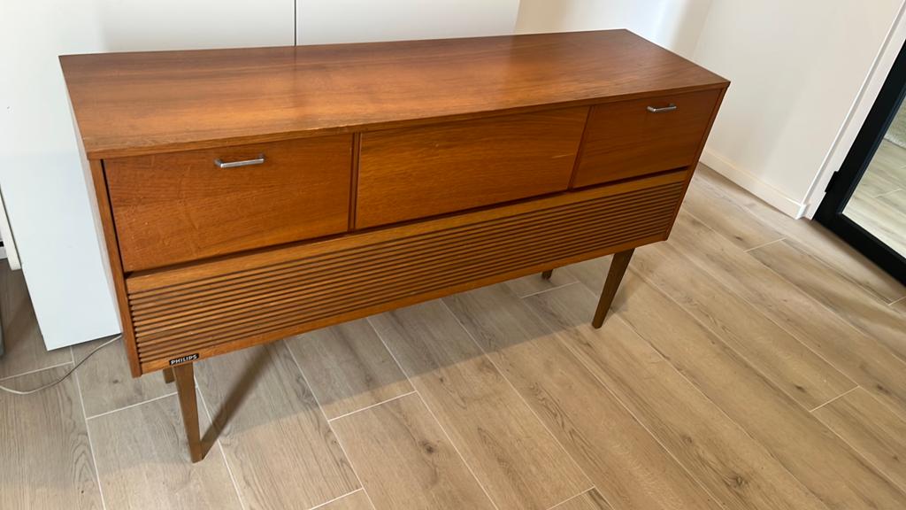 Philips hifi/radio kast, Huis en Inrichting, Ophalen, Gebruikt, 25 tot 50 cm, 100 tot 150 cm