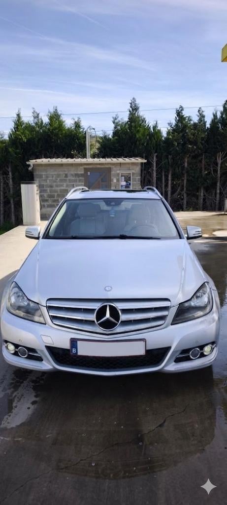 Mercedes-Benz C200 CDI 7G Prêt à immatriculer (feuille rose), Autos, 100 kW, Achat, 140 g/km, Beige