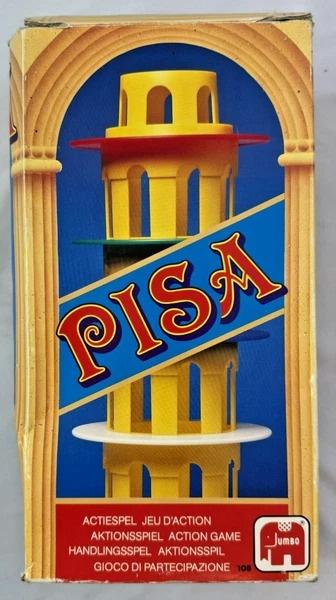Jumbo Pisa Actiespel Balansspel Vintage Behendigheid, Een of twee spelers, Verzenden, Zo goed als nieuw, JUMBO