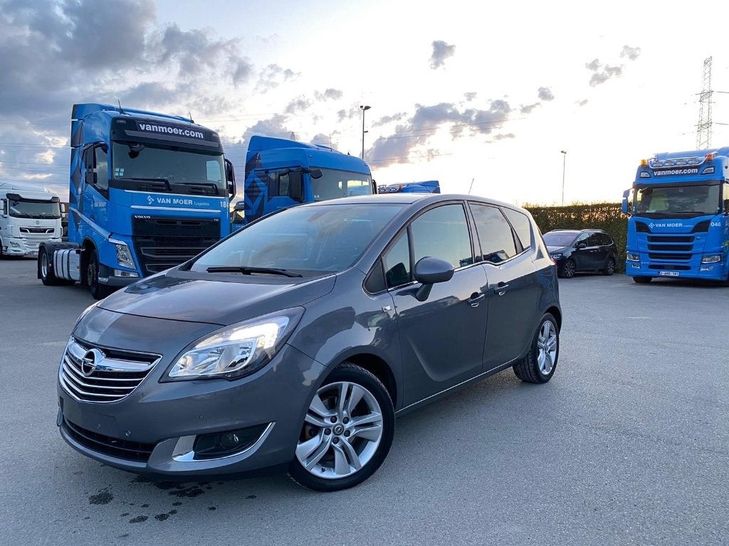 Opel Meriva - 03/10/2016 - 98000.km -1.4i Turbo Essence, Autos, Opel, Argent ou Gris, Achat, Euro 6, Entreprise