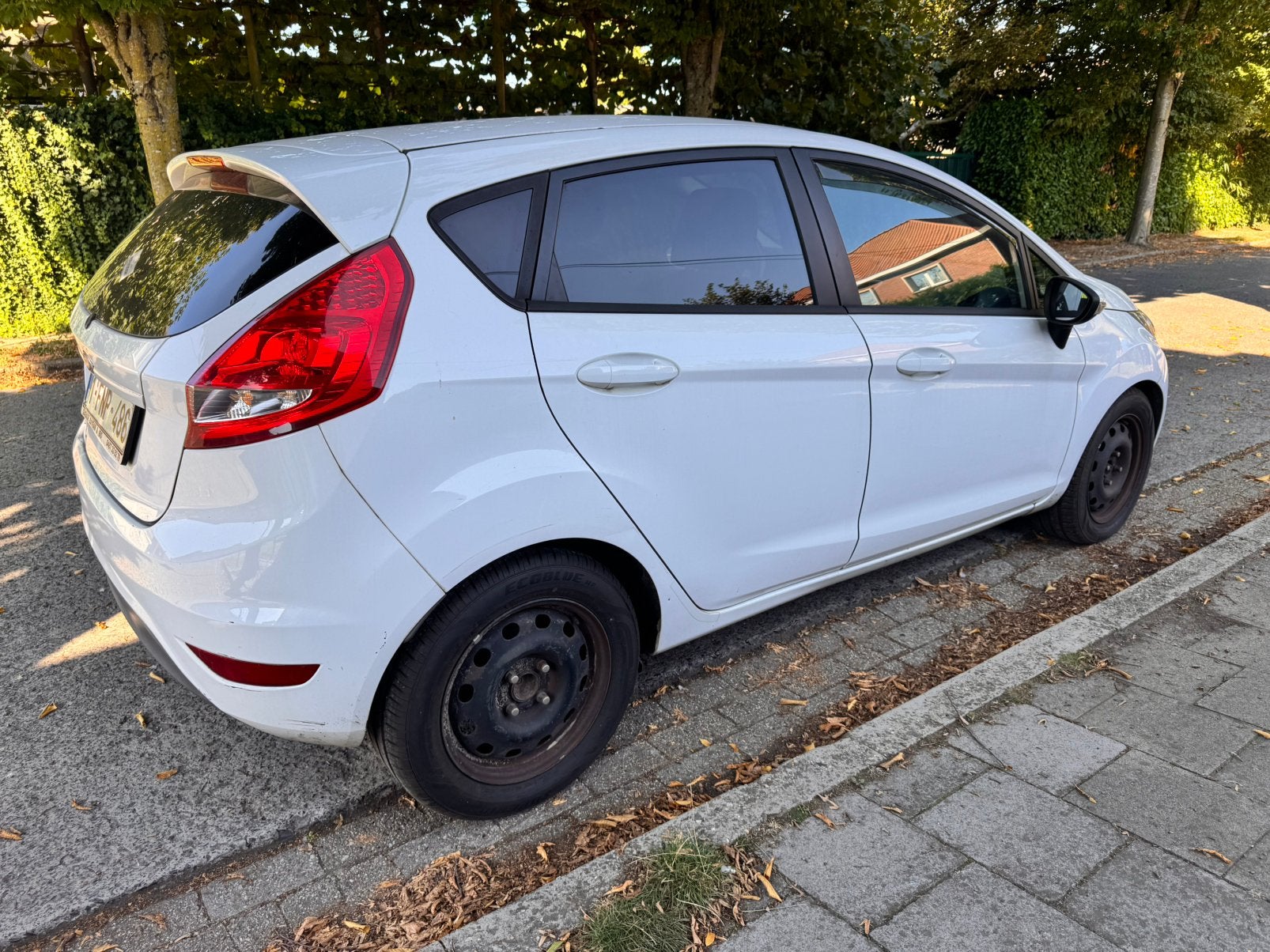 ford fiesta te koop, Auto's, Voorwielaandrijving, Euro 5, Stof, Zwart