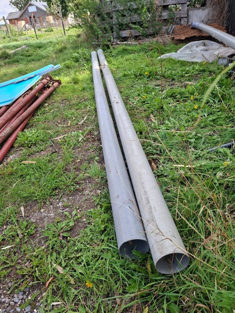 Pvc buizen, Doe-het-zelf en Bouw, Ophalen, Afvoer, 2 tot 4 meter, PVC