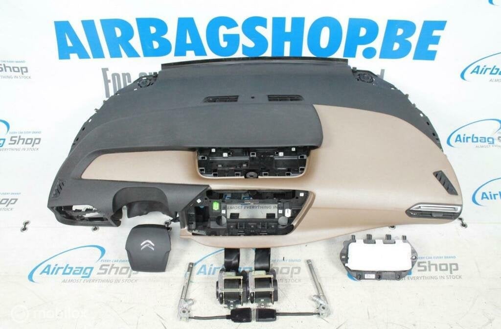 Airbag set Dashboard zwart goud citroen c4 picasso 2013-2022, Enlèvement ou Envoi, Utilisé