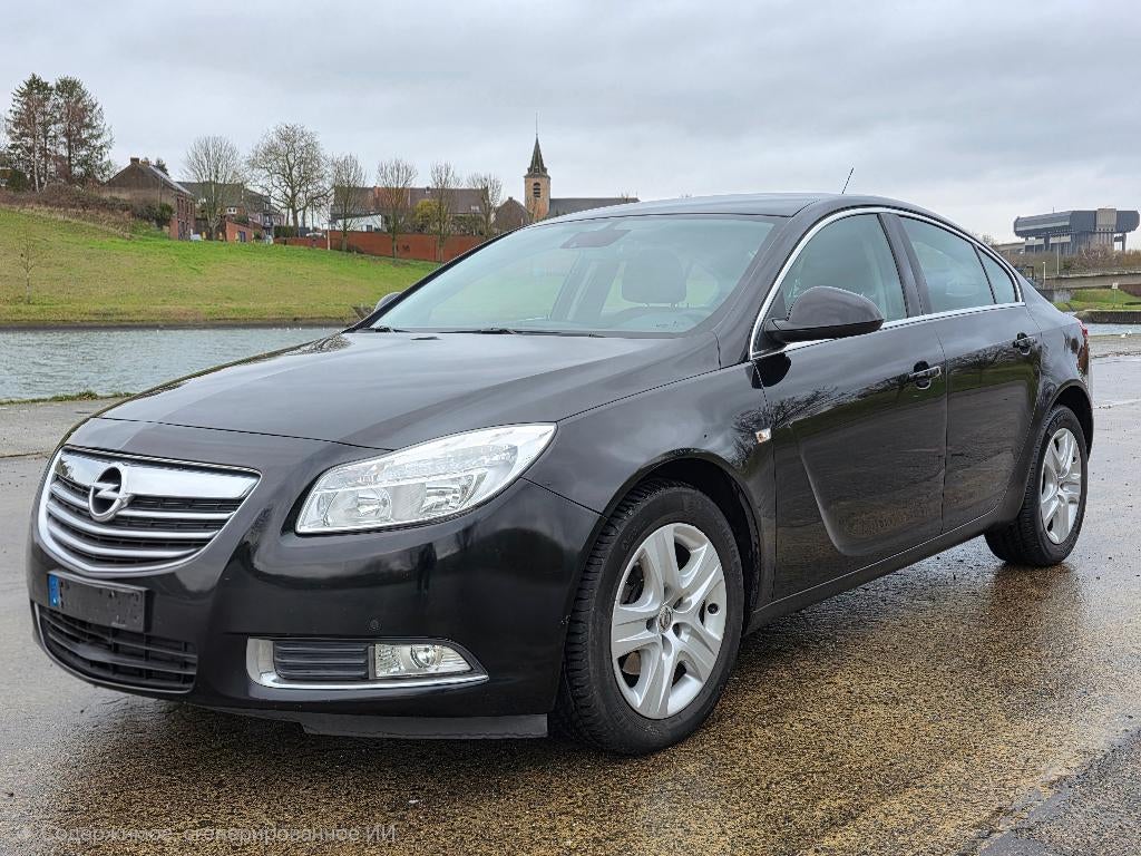 Opel Insignia 2.0 CDTI, Auto's, Zwart, Zwart, Particulier, Electronic Stability Program (ESP)