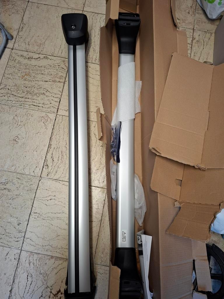 Barre de toit BMW X3, Ophalen