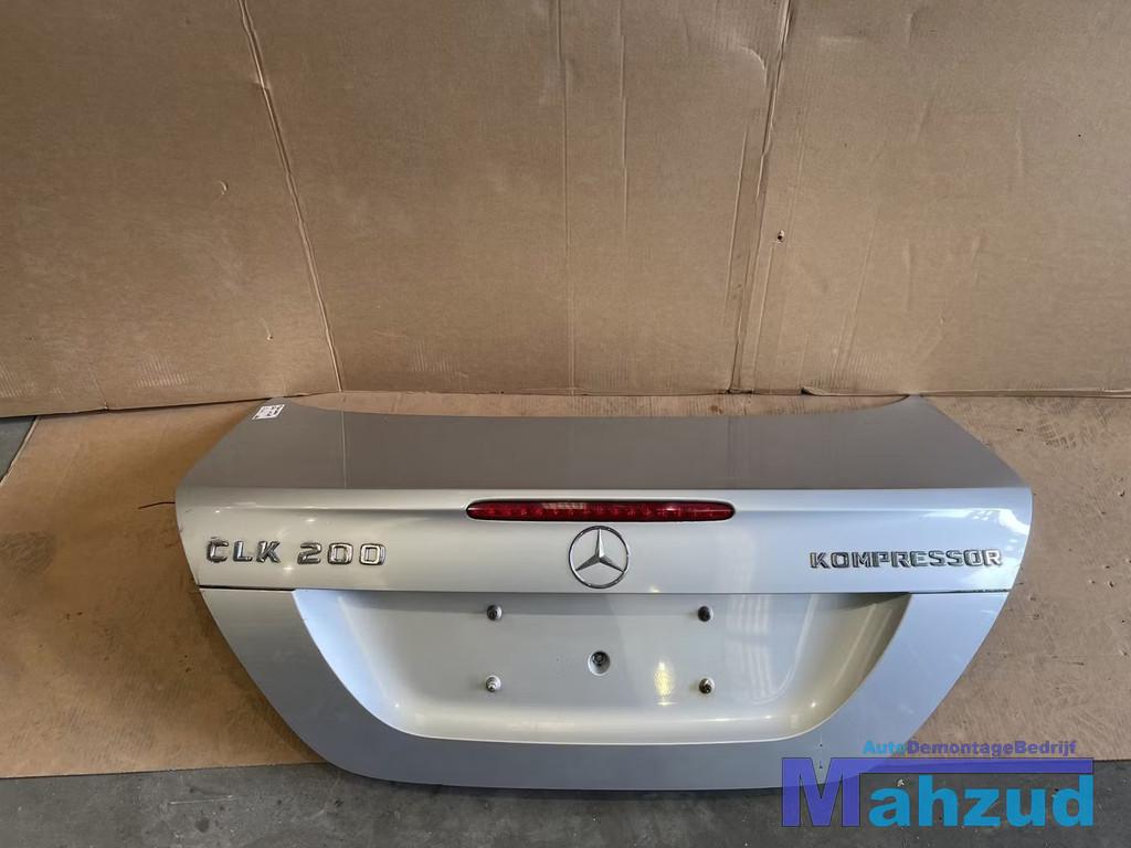 MERCEDES CLK W209 COUPE GRIJS 744 Achterklep achterdeur slot, Gebruikt, Mercedes-Benz AG, Deur, Mercedes-Benz