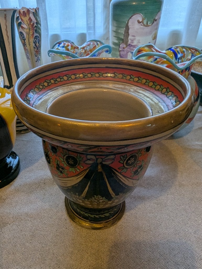 Ancien vase A. Renoleau Marquise de Sévigné chocolat, Enlèvement ou Envoi