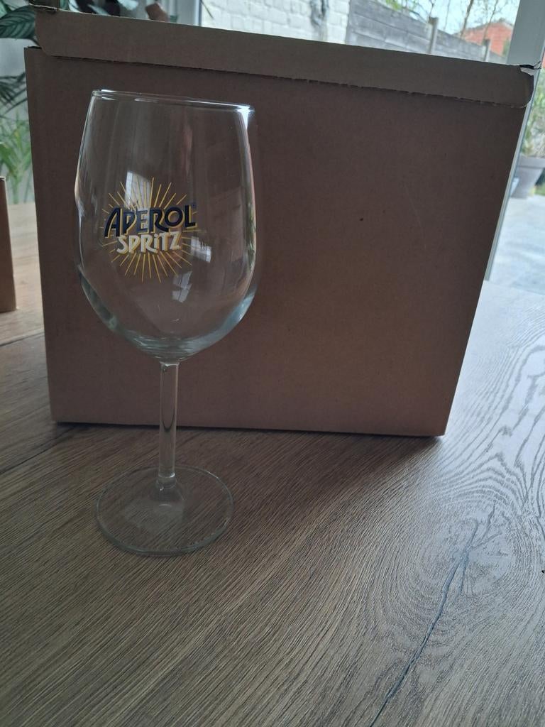 6 verres à spritz Aperol à vendre, Enlèvement ou Envoi