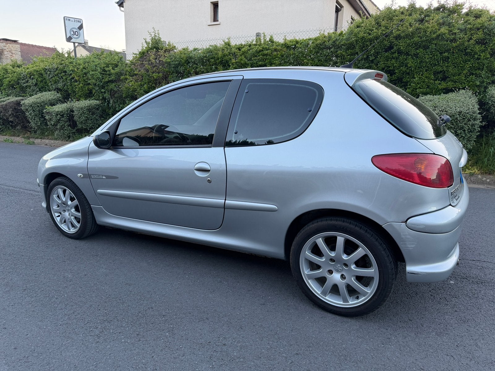Peugeot 206 Quicksilver 1.6 hdi 110 cv, Auto's, Peugeot, Voorwielaandrijving, Stof, Particulier, Te koop