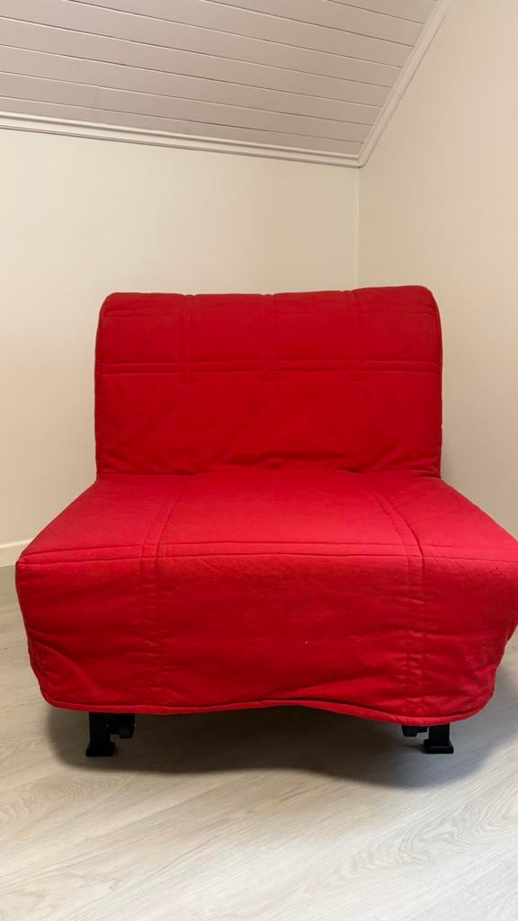 Zetelbed 1 persoon Ikea model Lycksele, Ophalen, Eenpersoons, Zo goed als nieuw, 80 cm