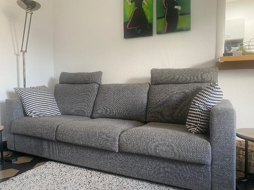 Te Koop, 200 à 250 cm, Banc droit, Comme neuf, Enlèvement