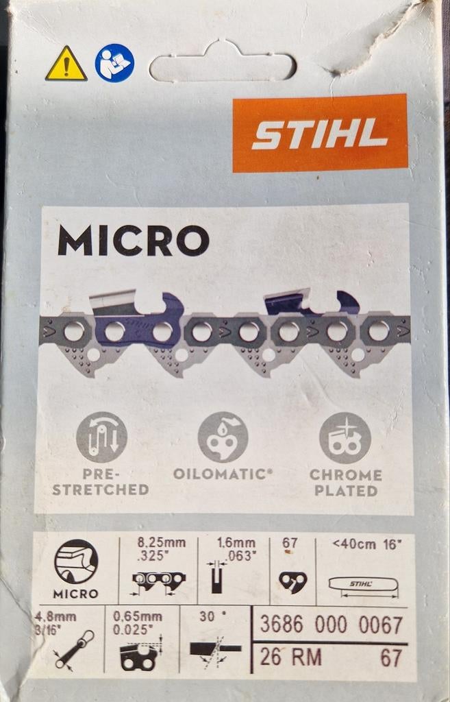 Chaîne de tronçonneuse Stihl pour guide de 40 cm, Enlèvement ou Envoi