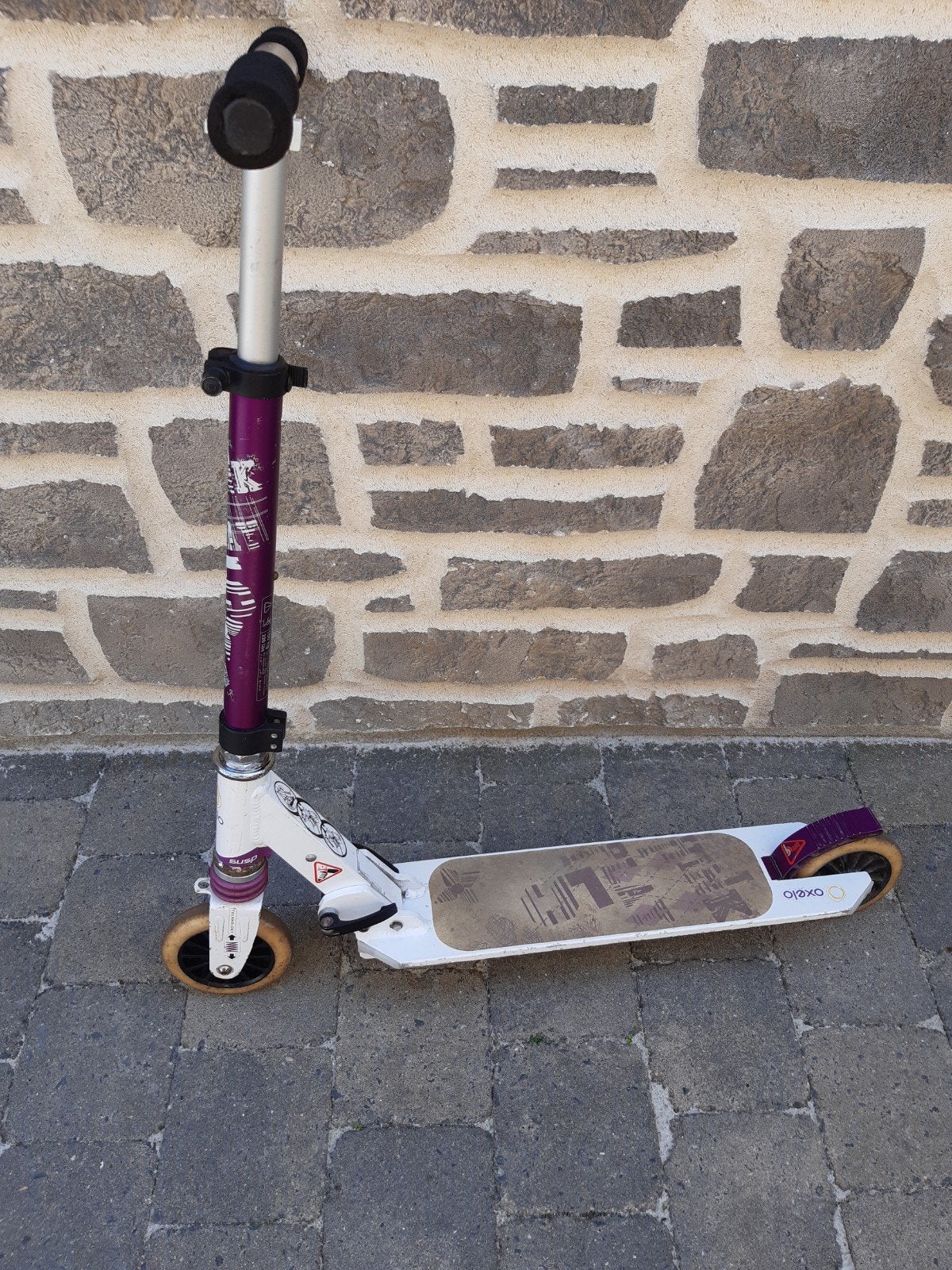 Oxelo step, Fietsen en Brommers, Ophalen, Gebruikt, Gewone step, Oxelo Decathlon