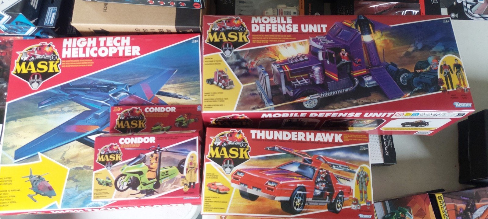 Opruiming : M.A.S.K. retro set wave1, Ophalen of Verzenden, Nieuw