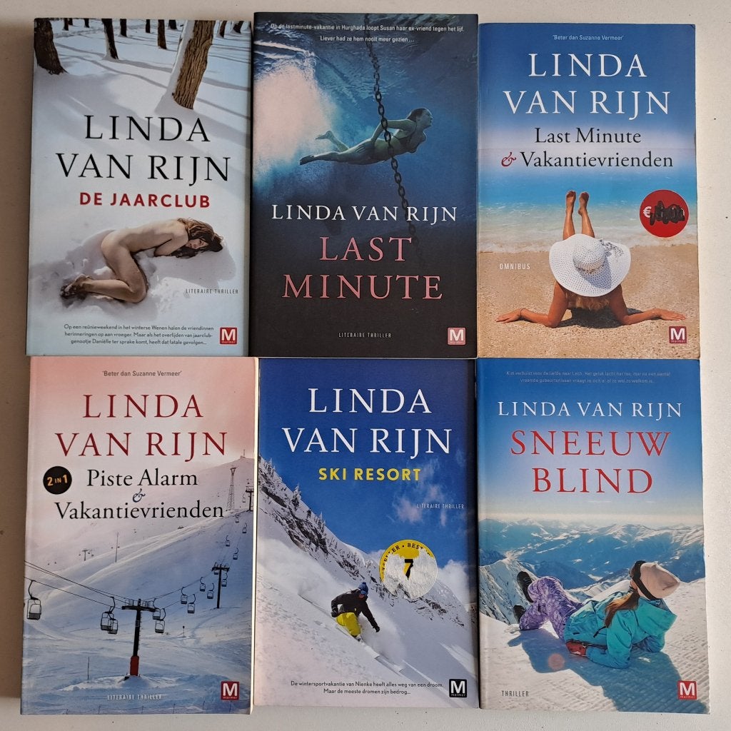 Boeken Linda Van Rijn, Boeken, Ophalen of Verzenden, Gelezen