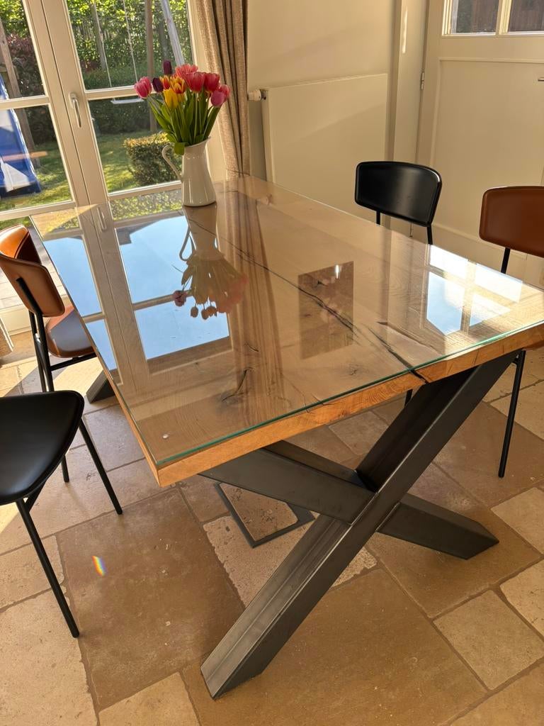 Tafel en stoelen, Ophalen, Zo goed als nieuw