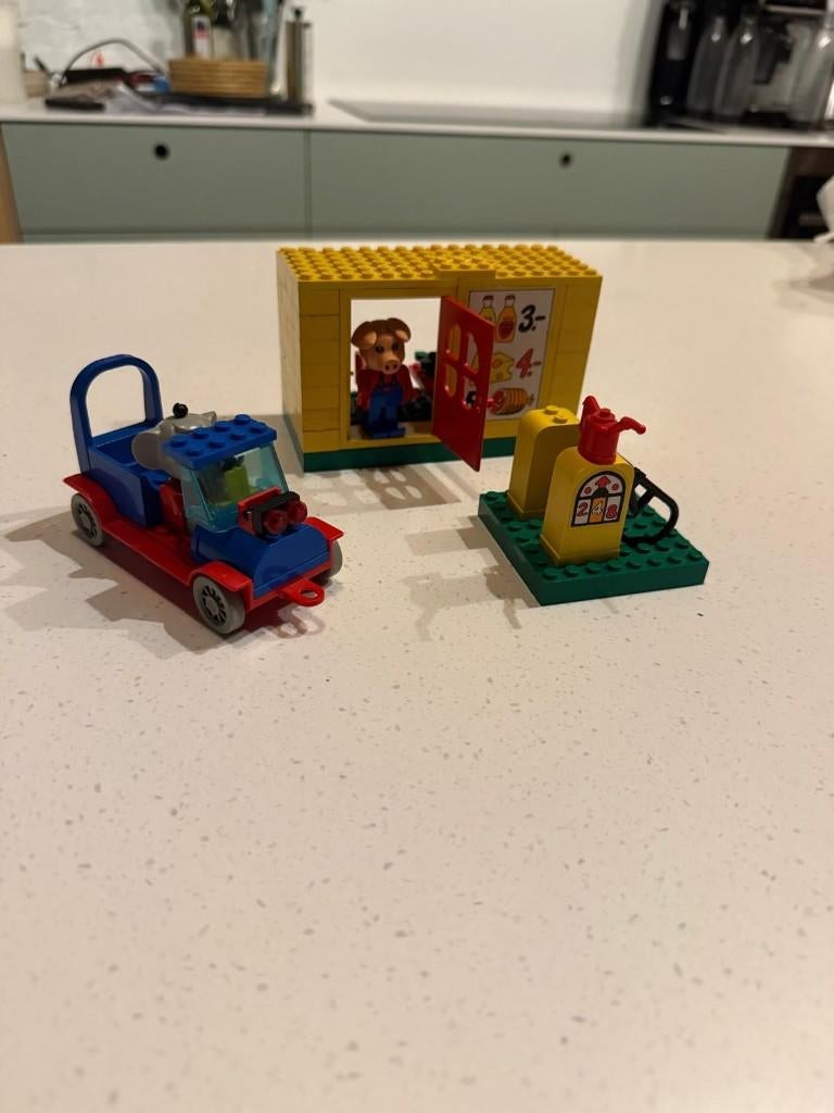 Lego tankstationetje, Ophalen of Verzenden, Gebruikt, Lego