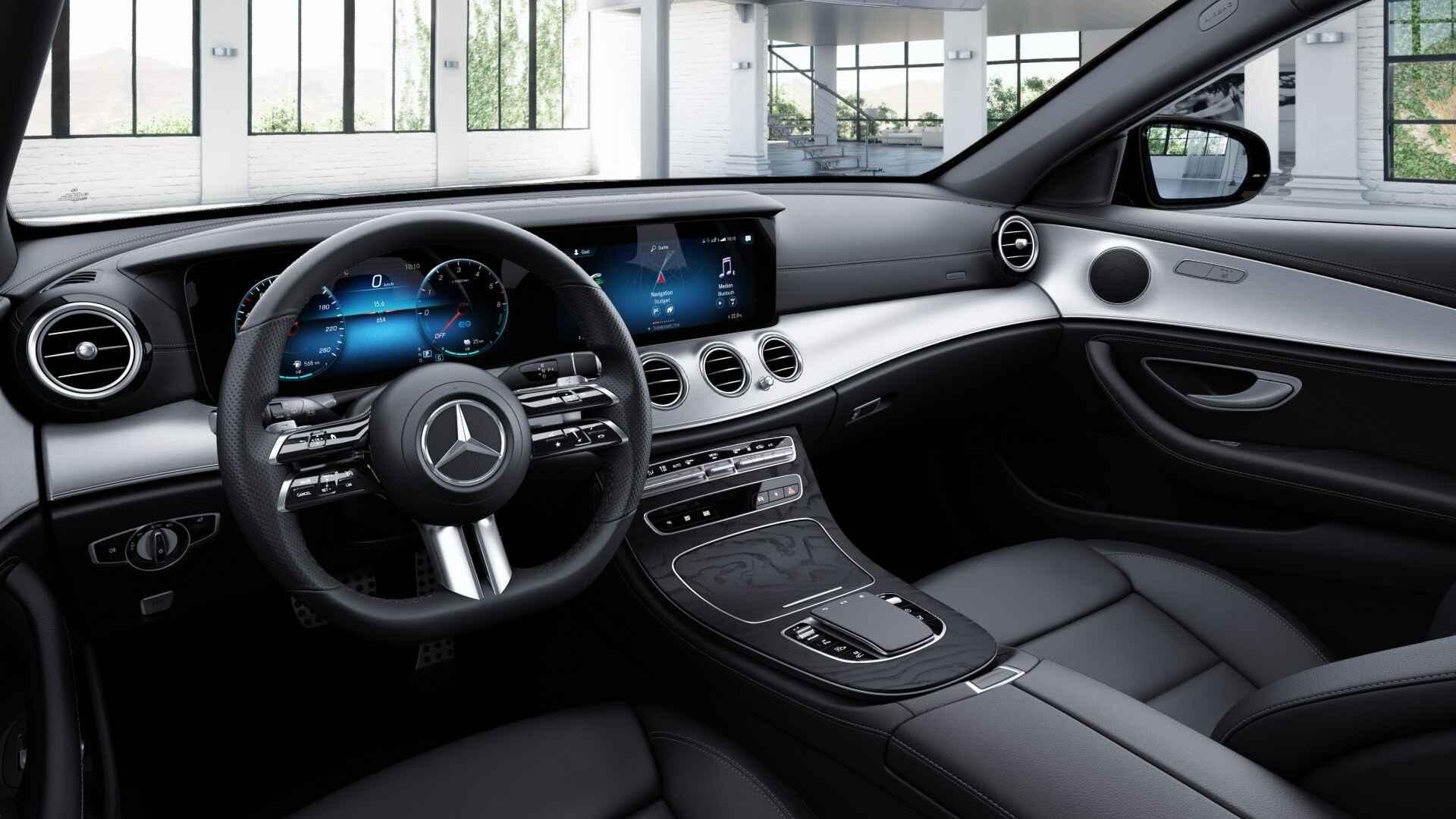 Mercedes-Benz E-Klasse 300 de Break AMG Line | Night Pack |, Argent ou Gris, 306 ch, Entreprise, Hybride rechargeable