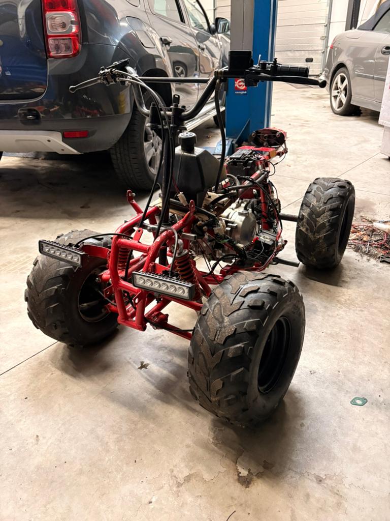 110 cc chinese quad project, Motoren, 110 cc, 1 cilinder, 12 t/m 35 kW