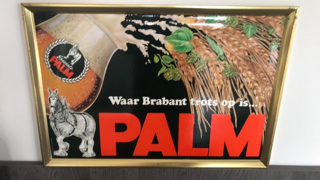 Reclamebord Palm, Enlèvement, Palm