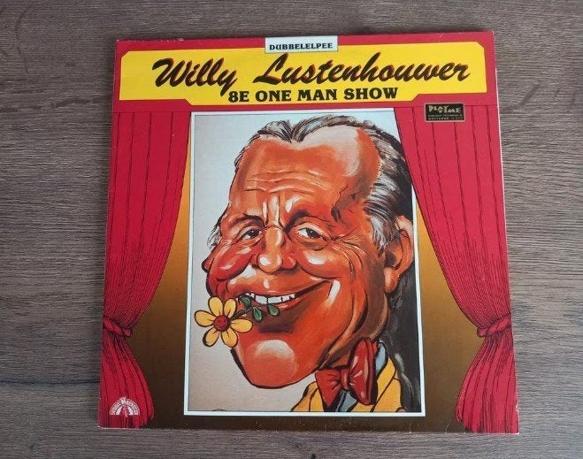 Vinyl 2LP Willy Lustenhouwer 8e one man show comedy Brugge, Ophalen of Verzenden, Dubbel-LP, 12 inch, Streekmuziek