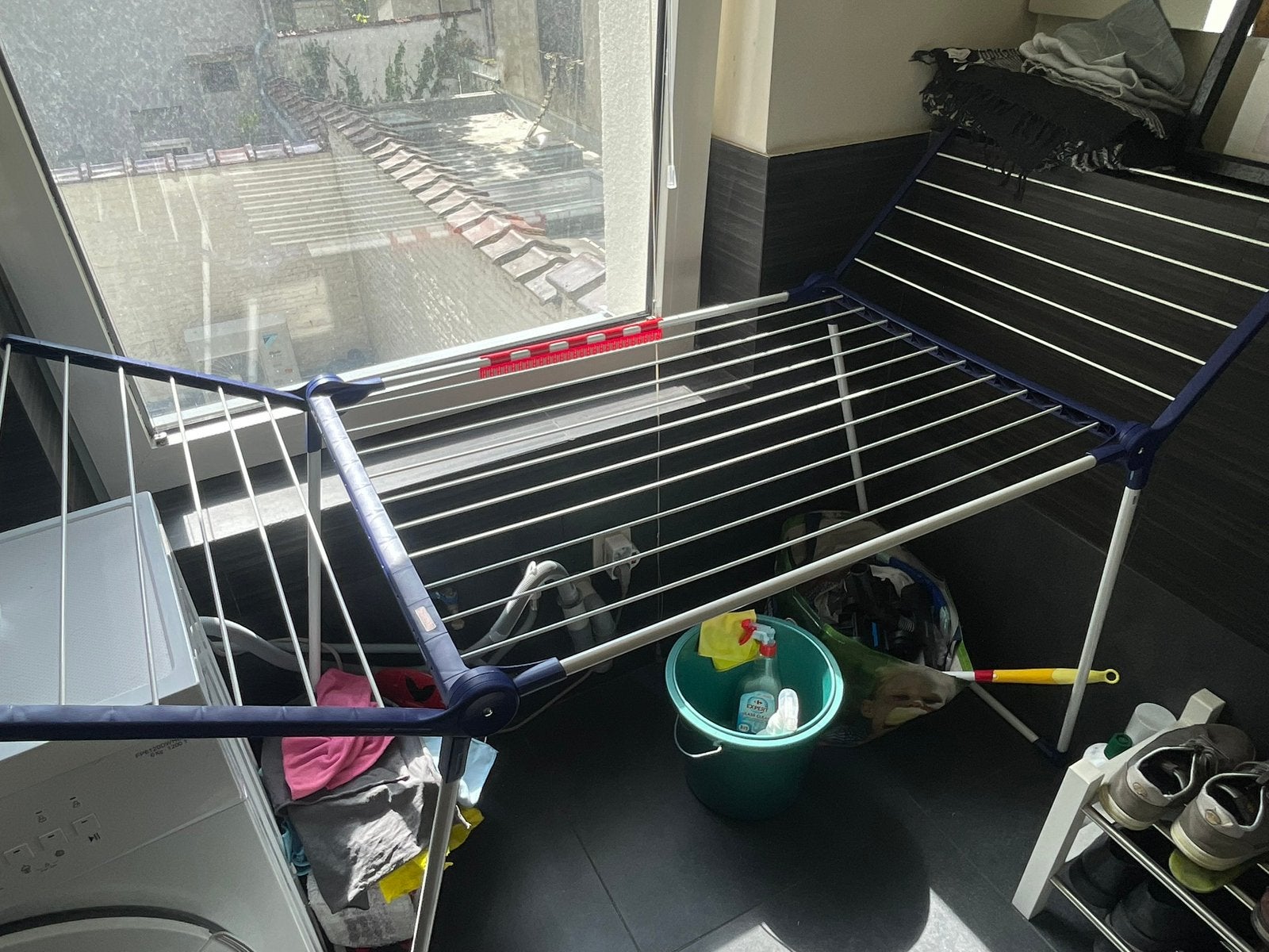 Entendoir a linge, Enlèvement, Comme neuf, Séchoir à linge