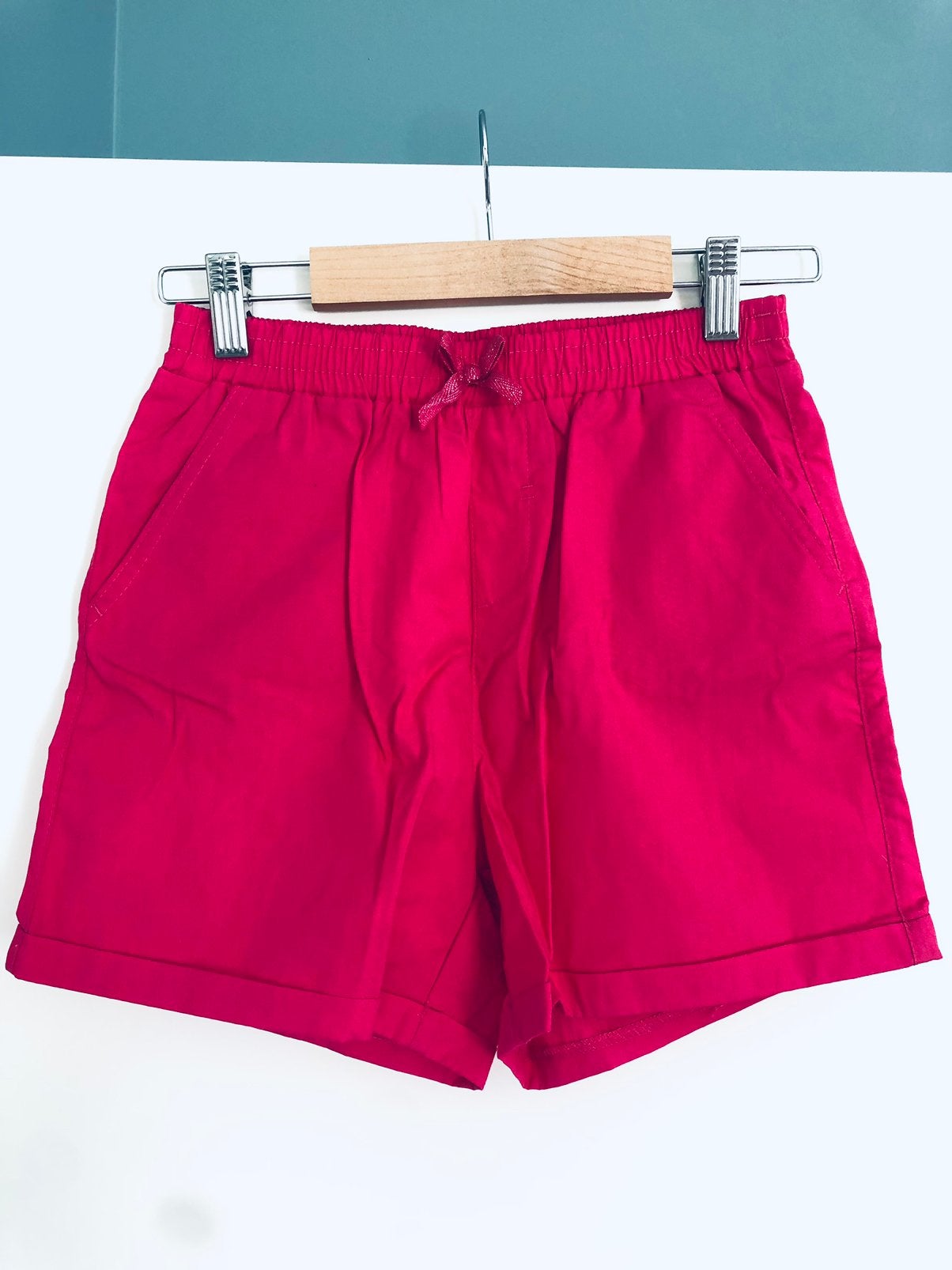 Fuchsia roze korte broek. Maat 146/152 ZGAN, Kinderen en Baby's, Verzenden, Broek