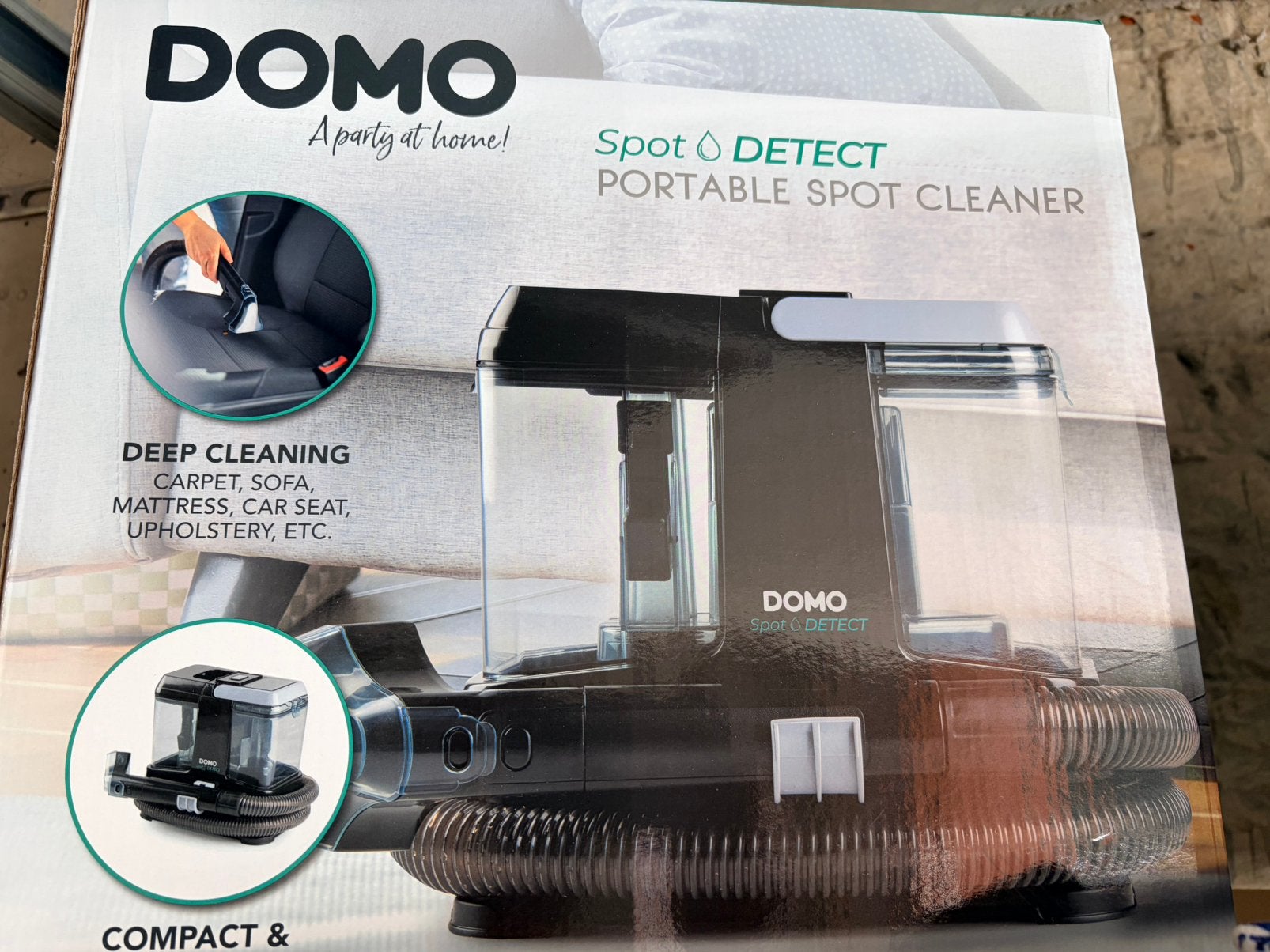Aspirateur pour siège voiture ou divan, Enlèvement, Comme neuf