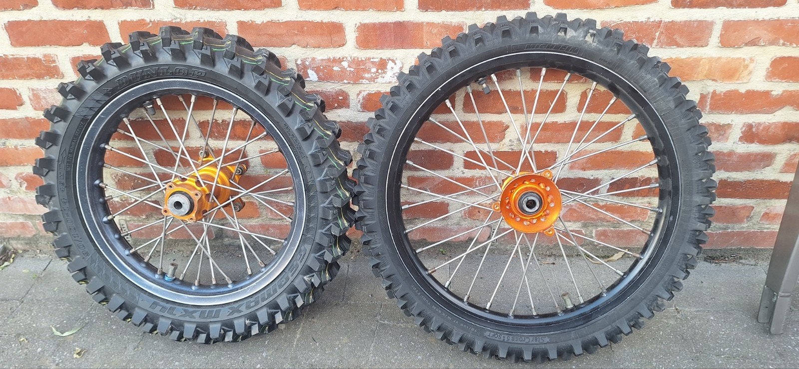 Ktm sx 65 husqvarna 65 grote wielen +achterbrug, Ophalen