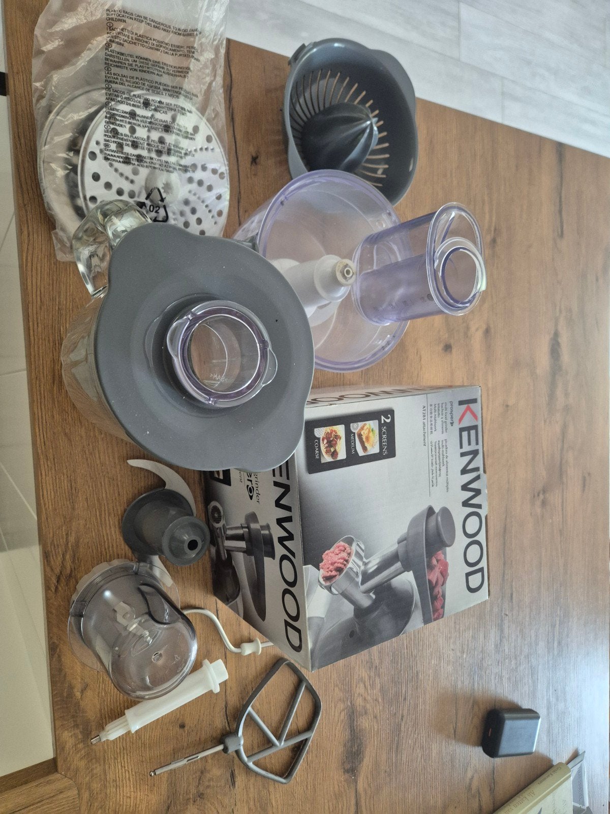 accessoire set voor Kenwood Prospero keukenrobot, Electroménager, Enlèvement