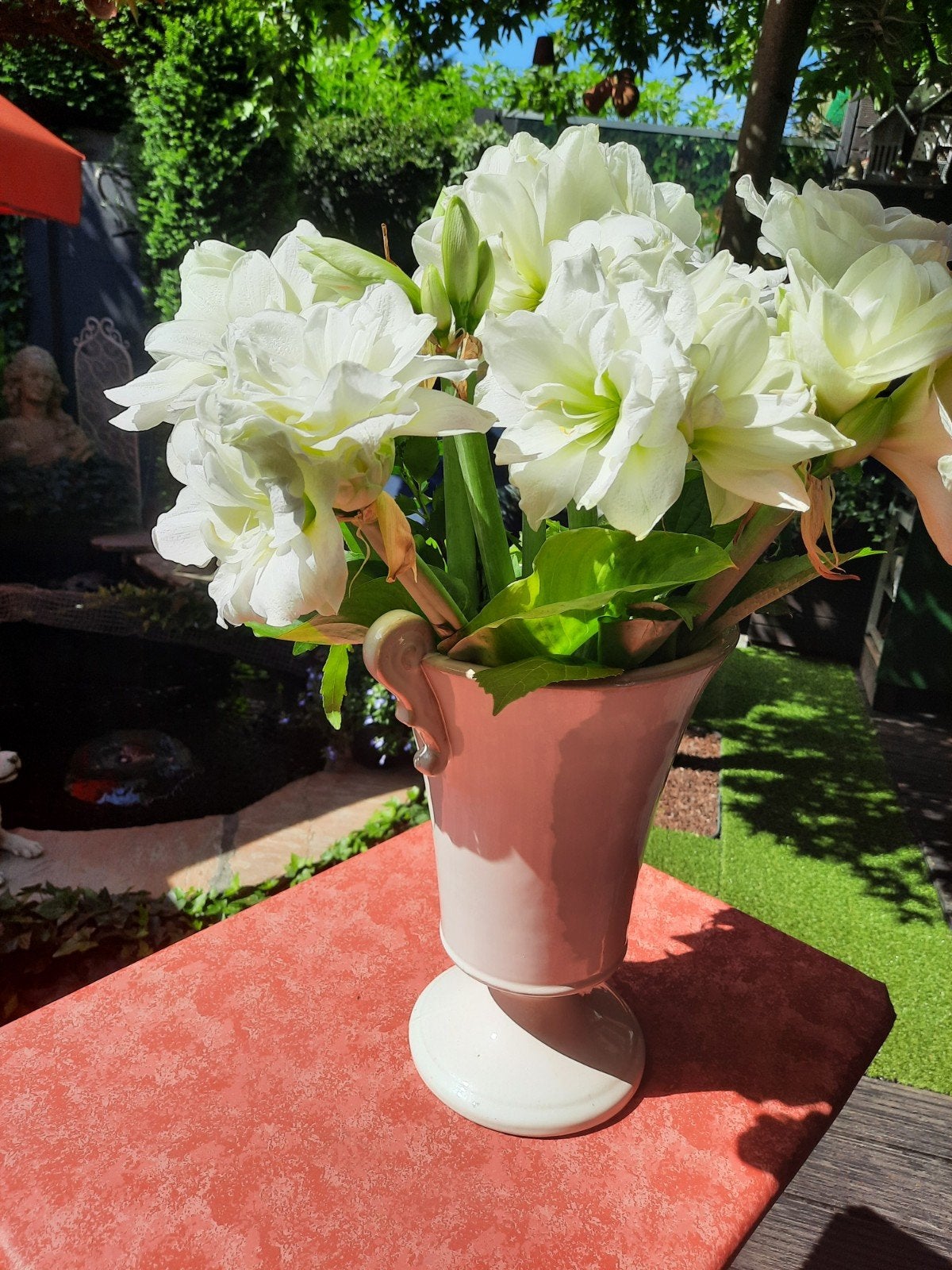 Mooie vaas hoogte is 35 cm, Enlèvement