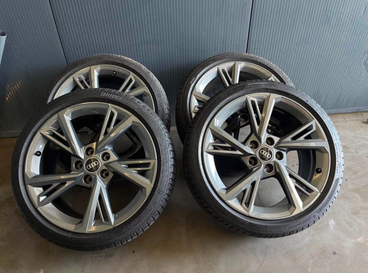 Audi Sline 18 inch velgen originele kit Audi A3, Ophalen, 18 inch, Gebruikt, Banden en Velgen