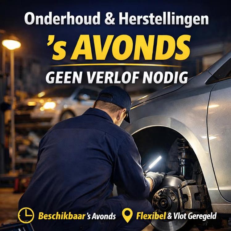 onderhoud en herstellingen alle merken van wagens (avond), Ophalen, Nieuw, Overige automerken