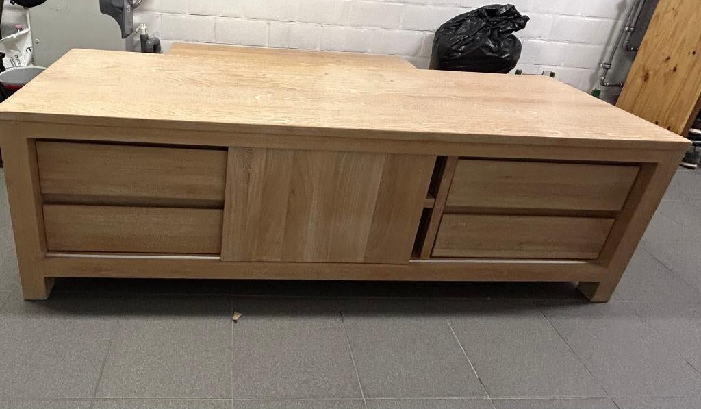 tv Meubel van Henders&Hazel, Ophalen, Gebruikt, 50 tot 100 cm, Grenenhout