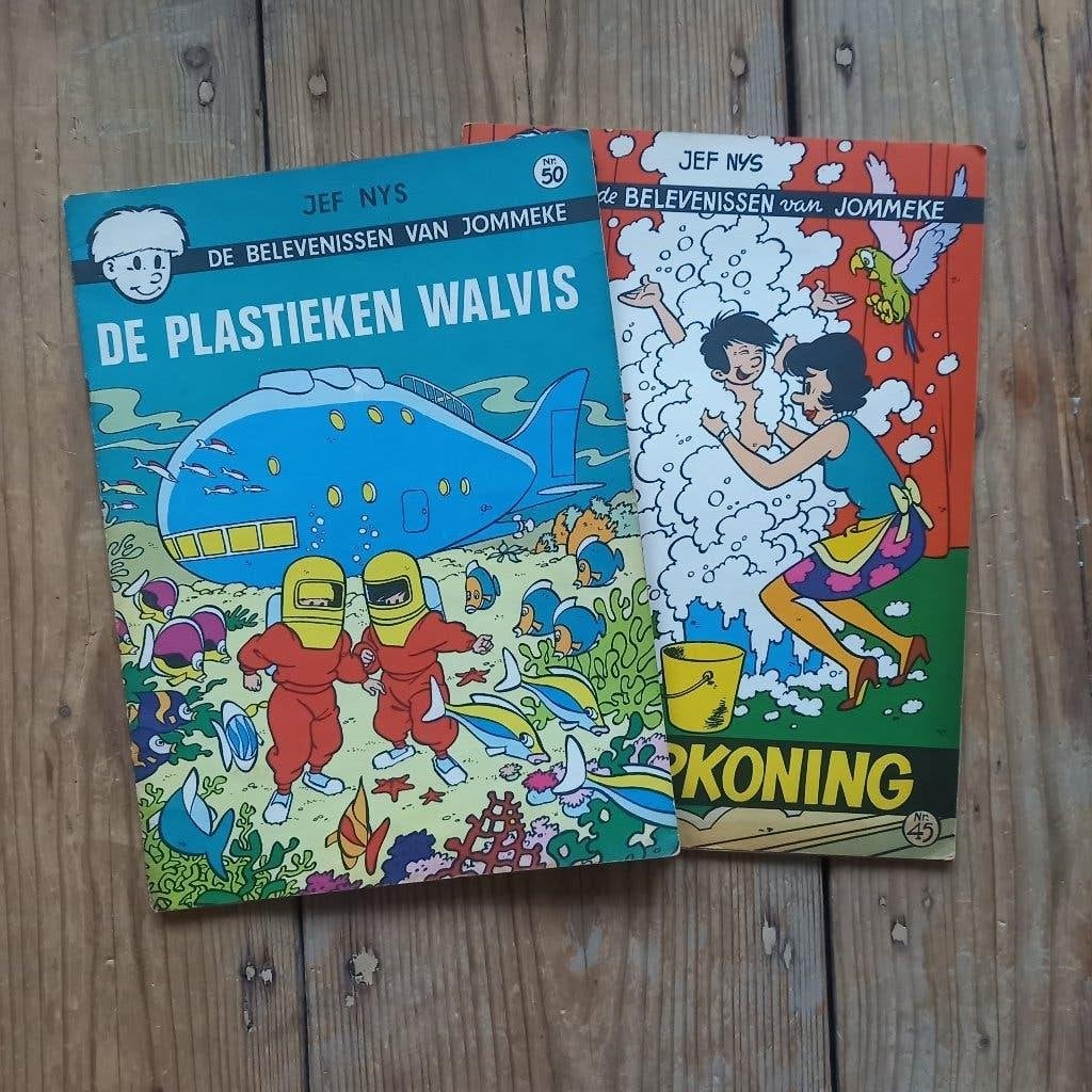2 Jommekes 1e druk, Boeken, Ophalen, Gelezen, Jef nys, Meerdere stripboeken