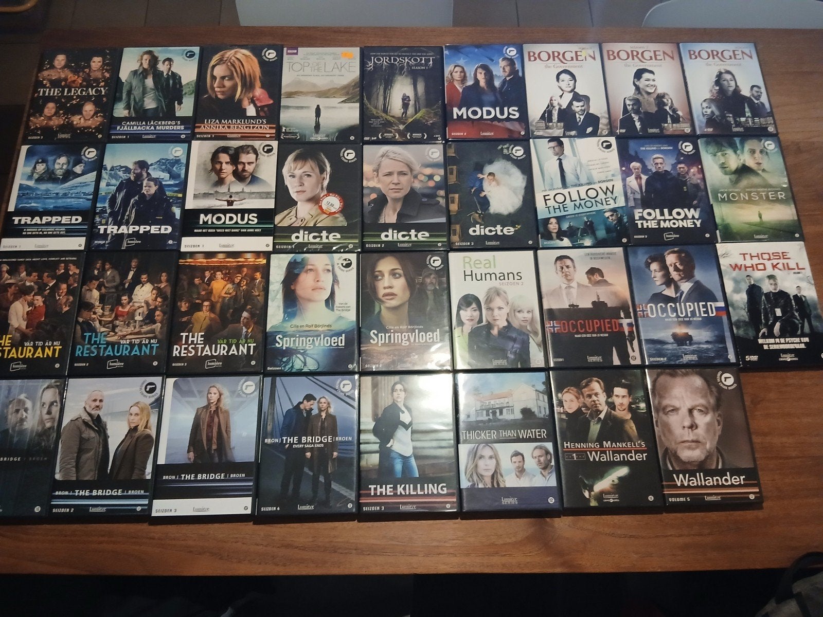 Top series op dvd, voornamelijk scandinavische!!!!, Enlèvement ou Envoi