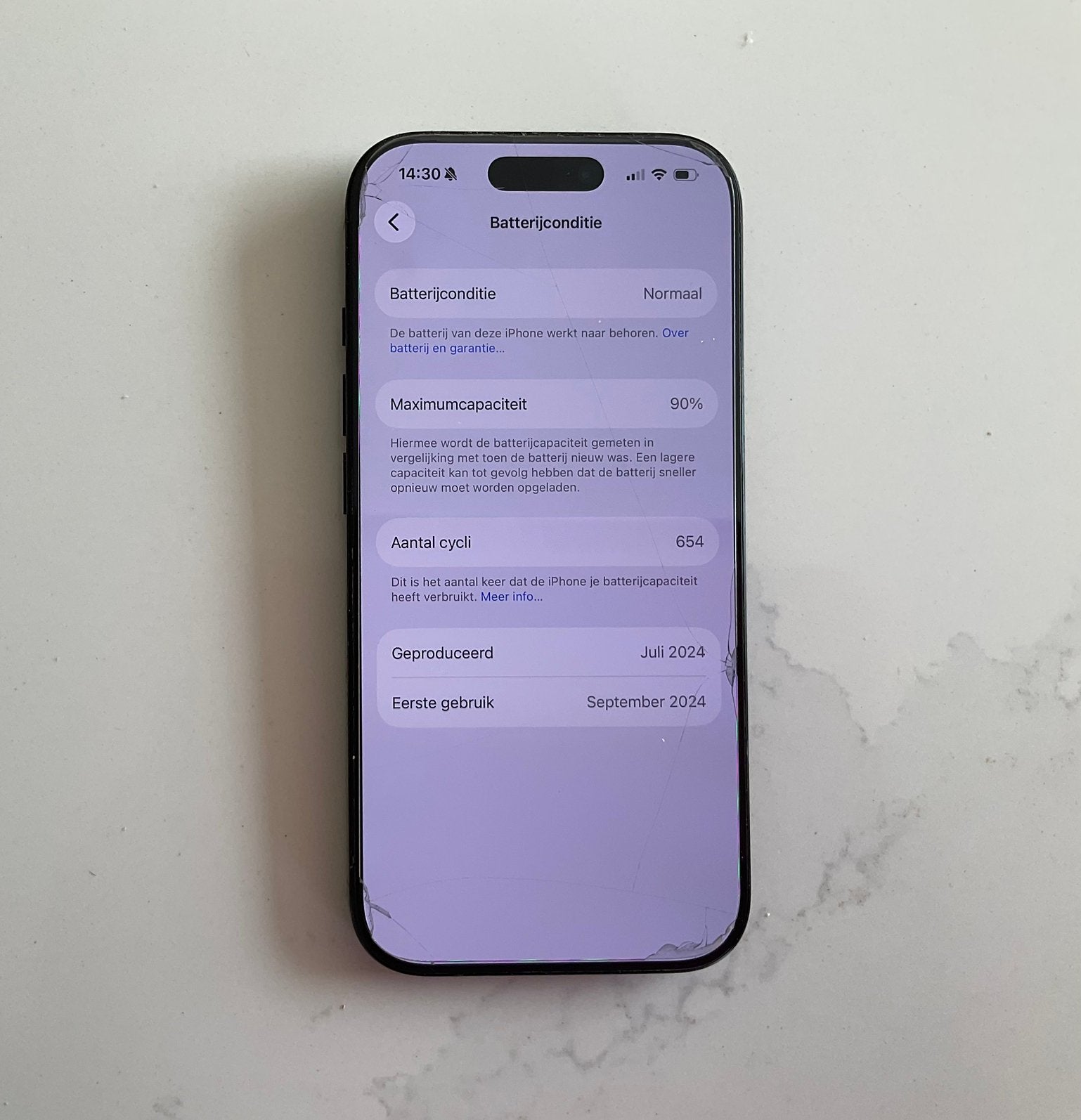 iPhone 16pro 128gb zwart, Enlèvement, Comme neuf